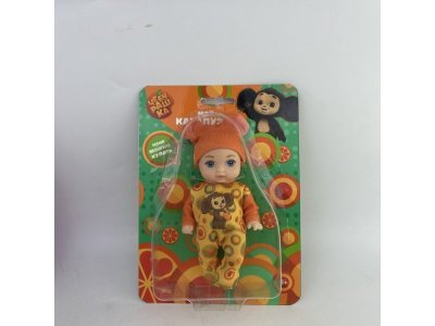 Пупс Карапуз Чебурашка разноцветный 100463089