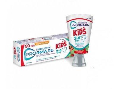 Зубная паста Sensodyne PROЭмаль kids Клубничный коктейль, 50 мл 100463092