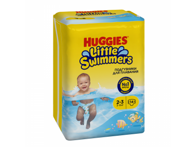 Подгузники Huggies для плавания, размер 2-3, 14 шт 1-00463094_5