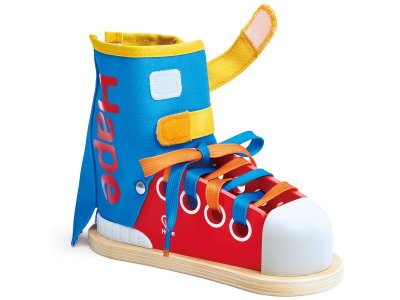 Развивающая игрушка Наре Завяжи шнурки разноцветный 100463103