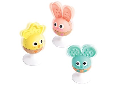 Набор игрушек Наре Весёлое трио бежевый/розовый 100463110