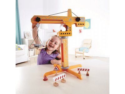 Деревянная игрушка Наре Большой подъемный кран 1-00463153_4