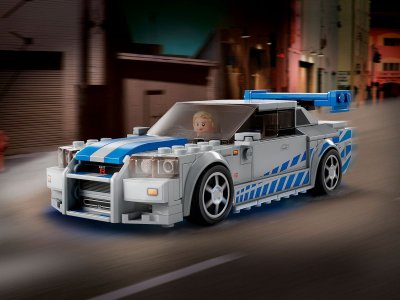 Конструктор LEGO Speed Champions Двойной Форсаж: Nissan Skyline GT-R R34 76917 1-00407863_11