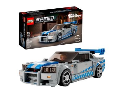 Конструктор LEGO Speed Champions Двойной Форсаж: Nissan Skyline GT-R R34 76917 1-00407863_2