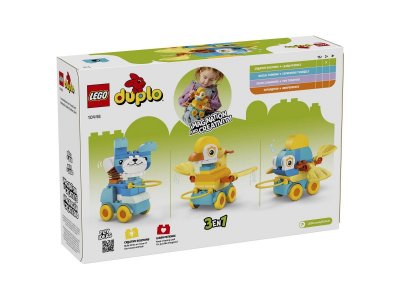 Конструктор LEGO Duplo 3-в-1 Животные на колёсах 10448 1-00463733_10