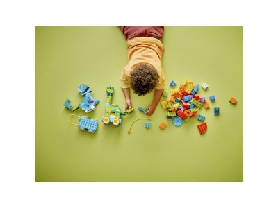 Конструктор LEGO Duplo 3-в-1 Динозавры на колёсах 10451 1-00463735_7