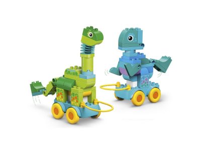 Конструктор LEGO Duplo 3-в-1 Динозавры на колёсах 10451 1-00463735_9