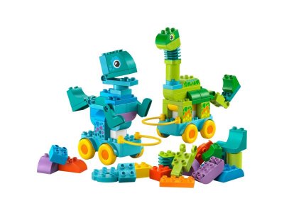 Конструктор LEGO Duplo 3-в-1 Динозавры на колёсах 10451 1-00463735_11