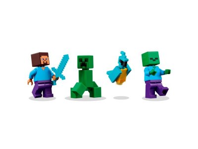 Конструктор LEGO Minecraft Дом из динамита в джунглях 21275 1-00463738_4