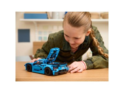 Конструктор LEGO Technic Автомобиль Chevrolet Corvette Stingray Blue 42217 1-00463743_6