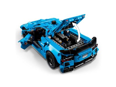 Конструктор LEGO Technic Автомобиль Chevrolet Corvette Stingray Blue 42217 1-00463743_8