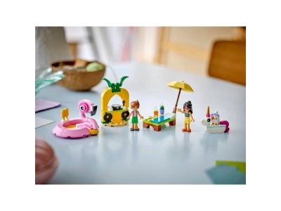 Конструктор LEGO Friends Вечеринка у бассейна с единорогом и фламинго 42658 1-00463745_3
