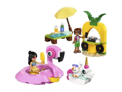 Конструктор LEGO Friends Вечеринка у бассейна с единорогом и фламинго 42658 1-00463745_9