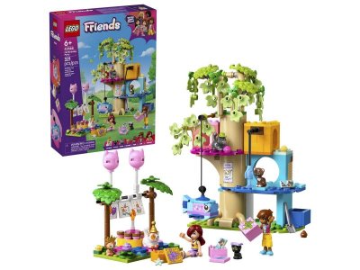 Конструктор LEGO Friends Кошачий день рождения и домик на дереве 42666 100463746