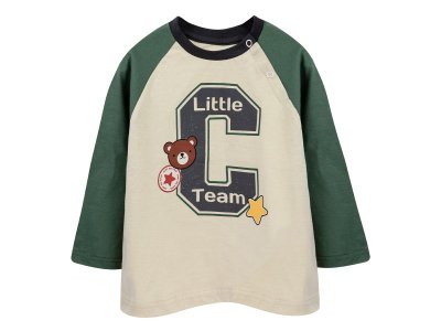 Лонгслив Palloncino Beaver team бежевый 100460714