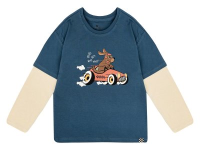 Лонгслив Palloncino Dinosaurs skate 1-00460787_2