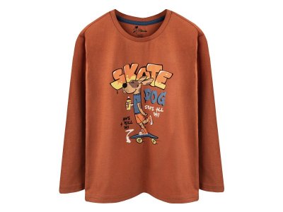 Лонгслив Palloncino Dinosaurs skate 1-00460794_2