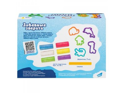 Набор для лепки Genio Kids Забавные зверята 1-00464469_3