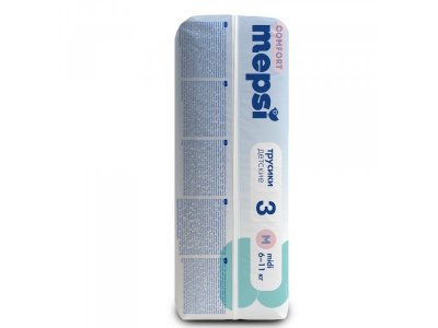 Подгузники-трусики Mepsi Comfort размер М 6-11 кг, 54 шт 1-00464265_4