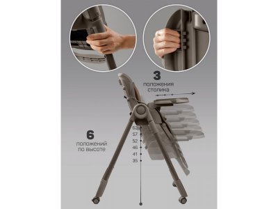 Стульчик для кормления Amarobaby Gourmet 1-00464707_10