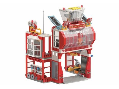 Конструктор Qman Пожарная станция 914 деталей 1-00450979_3