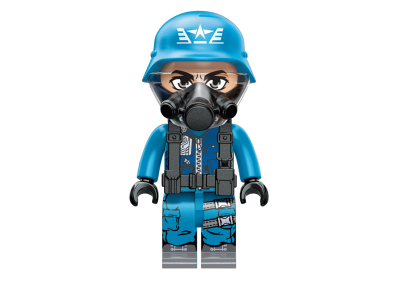 Конструктор Qman Военный вертолет 743 детали 1-00450982_5