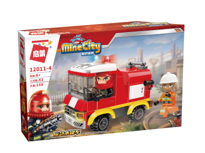 Конструктор Qman Пожарная команда 1-00463778_2