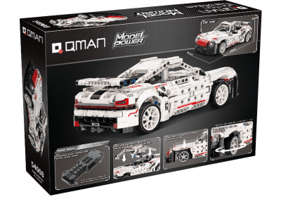 Конструктор Qman Гоночный автомобиль  709 деталей 1-00450989_3