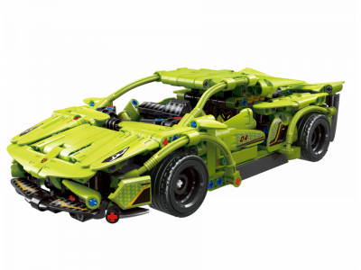 Конструктор Qman Гоночный автомобиль Сияющая комета 702 детали 1-00450993_1