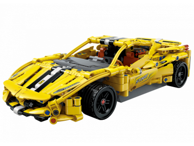 Конструктор Qman Гоночный автомобиль Багровый Шторм 821 деталь 1-00450996_1