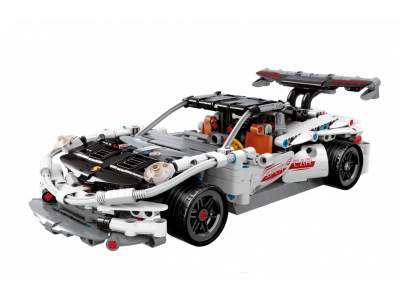 Конструктор Qman Гоночный автомобиль Алибастровый планер 798 деталей 1-00450997_1