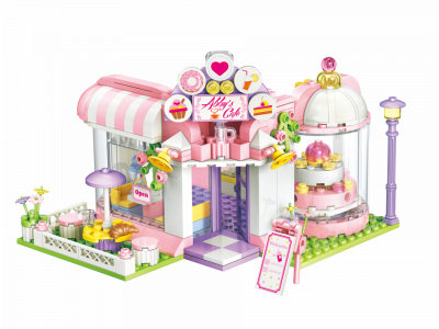 Конструктор Qman Уютное кафе 277 деталей 1-00450999_3