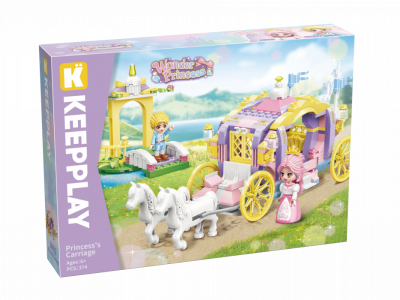 Конструктор Qman Карета принцессы 374 деталей 1-00451000_2