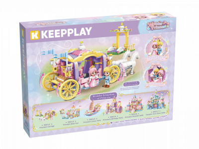 Конструктор Qman Карета принцессы 374 деталей 1-00451000_3