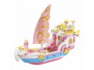 Конструктор Qman Роскошная яхта 391 деталь 1-00451002_2