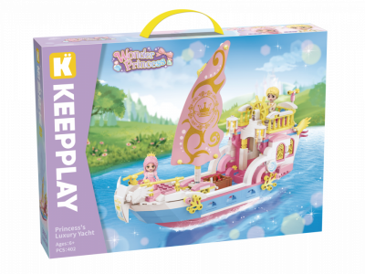 Конструктор Qman Роскошная яхта 391 деталь 1-00451002_3