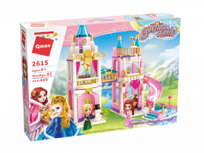 Конструктор Qman Дом снежинок 405 деталей 1-00451004_2