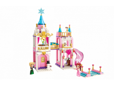 Конструктор Qman Дом снежинок 405 деталей 100451004