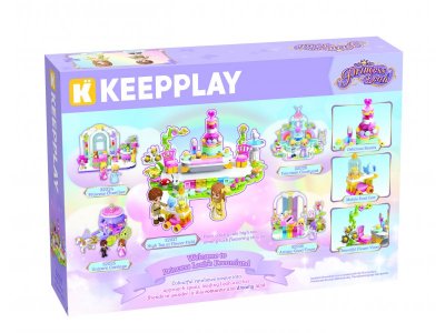 Конструктор Qman Чаепитие 257 деталей 1-00451007_3