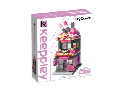 Конструктор Qman Магазин косметики 348 деталей 1-00451012_2