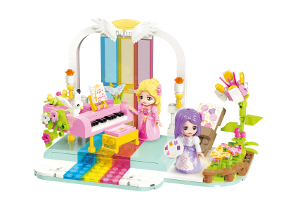 Конструктор Qman Культурный салон 268 деталей 100451006