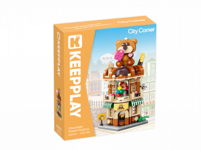 Конструктор Qman Шоколадная фабрика 391 деталь 1-00451017_2