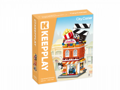 Конструктор Qman Кинотеатр Карнавал 390 деталей 1-00451018_2