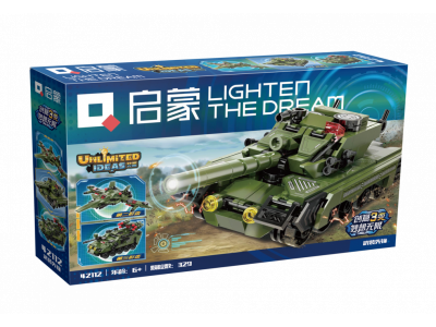 Конструктор Qman Танк-Трансформер 329 деталей 1-00451020_2