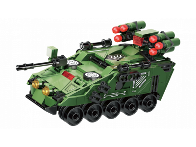 Конструктор Qman Танк-Трансформер 329 деталей 1-00451020_6