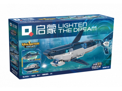 Конструктор Qman Подводная лодка 3 в 1 237 деталей 1-00451021_2