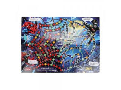 Игра-ходилка настольная Умные игры Супергерои и Чёрный рыцарь 1-00461747_7