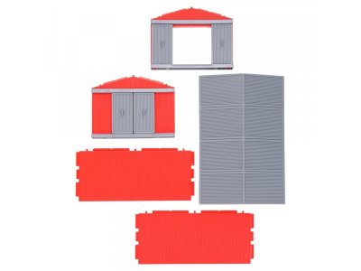 Набор игровой Играем вместе Синий Трактор Гараж с коровой и овцой, инерция 1-00461750_8