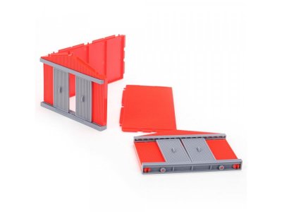 Набор игровой Играем вместе Синий Трактор Гараж с коровой и овцой, инерция 1-00461750_12