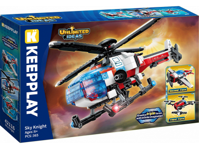 Конструктор Qman Воздушный рыцарь 365 деталей 1-00451023_2